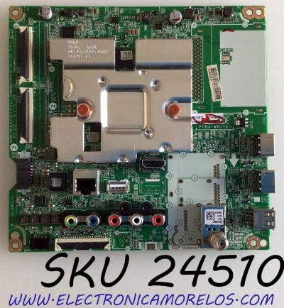 MAIN PARA TV LG 4K·UHD·HDR SMART TV / NUMERO DE PARTE EBT66491002 / EAX69083603 / 66491002 / EAX69083603(1.0) / PANEL NC550DGG-AAGPA / DISPLAY LC550DGJ (SL)(A2) / MODELO 55UN6950ZUA / 55UN6950ZUA.BUSWLKR