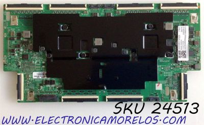 T-CON PARA TV SAMSUNG QLED 8K UHD HDR SMART TV / NUMERO DE PARTE BN95-06565A / BN41-02765A / BN97-16900A / BN41-02765A-000 / DFVC2009 / PANEL CY-TT065JMLV4H / MODELO QN65Q800 / QN65Q800TAFXZA / QN65Q800TAFXZA FF02