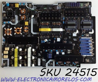 FUENTE DE PODER PARA TV SAMSUNG QLED 8K UHD HDR SMART TV / NUMERO DE PARTE BN44-01073A / L65S8SNA_THS / BN4401073A / PANEL CY-TT065JMLV4H / MODELO QN65Q800 / QN65Q800TAFXZA / QN65Q800TAFXZA FF02