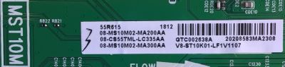 MAIN PARA TV TCL / NUMERO DE PARTE 08-CS55TML-LC335AA / 40-MST10M-MAH4HG / MST10M / 08-MS10M02-MA200AA / 08-MS10M02-MA300AA / V8-ST10K01-LF1V1107 / PANEL LVU550NDBL SD9W00 / MODELO 55R615 - Imagen 2