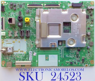 MAIN PARA TV LG ORIGINAL 4K UHD HDR NANOCELL SMART TV / NUMERO DE PARTE EBU65707102 / EAX68382502(1.0) / 9C1L00CE-0002 / XU93B1A43P / 65707102 / PANEL HC490EQH-SLXA1-211X / DISPLAY LC490EQ3 (SM)(A1) / MODELO 49SM8600PUA / 49SM8600PUA.BUSYLJM