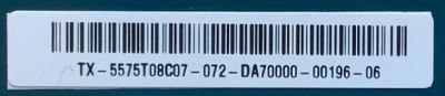 T-CON PARA TV VIZIO / NUMERO DE PARTE 55.75T08.C07 / 75T08 C00 CTRL BD / 5575T08C07 / PANEL T750QVF04.5 / MODELO P75Q9-H1 LTMAZPMW - Imagen 3