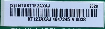 LED DRIVER PARA TV VIZIO / NUMERO DE PARTE LNTVKT12ZAXAJ / 715GA980-P01-00-005G / (X)LNTVKT12ZAXAJ / KT12ZAXAJ / 4947245 / PANEL T750QVF04.5 / MODELO P75Q9-H1 LTMAZPMW - Imagen 2