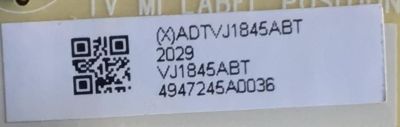 FUENTE DE PODER PARA TV VIZIO / NUMERO DE PARTE ADTVJ1845ABT / 715G9301-P01-001-003M / (X)ADTVJ1845ABT / VJ1845ABT / 4947245A0036 / PANEL T750QVF04.5 / MODELO P75Q9-H1 LTMAZPMW - Imagen 2