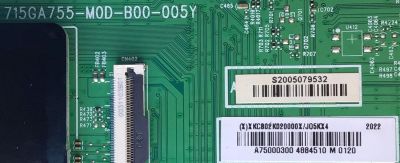 MAIN PARA TV VIZIO 4K QUANTUM UHD SMART TV / NUMERO DE PARTE XKCB02K020 / 756TXKCB02K020 / 715GA755-M0D-B00-005Y / (X)XKCB02K020000X / PANEL T750QVF04.4 / MODELO P75QX-H1 / P75QX-H1 LTYAZT / P75QX-H1 LTYAZTKW - Imagen 2