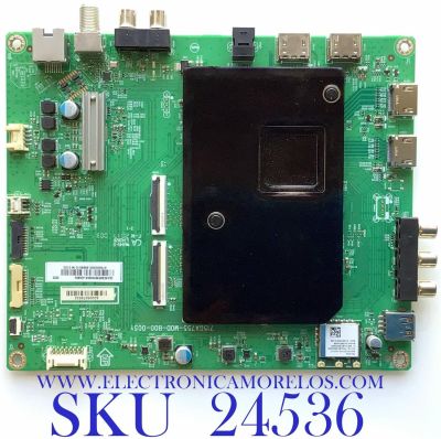 MAIN PARA TV VIZIO 4K QUANTUM UHD SMART TV / NUMERO DE PARTE XKCB02K020 / 756TXKCB02K020 / 715GA755-M0D-B00-005Y / (X)XKCB02K020000X / PANEL T750QVF04.4 / MODELO P75QX-H1 / P75QX-H1 LTYAZT / P75QX-H1 LTYAZTKW