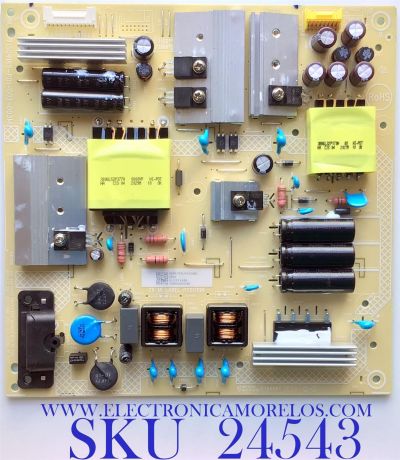 FUENTE DE PODER PARA TV VIZIO 4K HDR SMART TV / NUMERO DE PARTE PLTVKJ181XABL / 715G9165-P01-002-003M / KJ181XABL / (X)PLTVKJ181XABL / PANEL TPT580B5-U1T01.D REV:S01AU / MODELO V585X-H1 / V585X-H1 LTMHB9 / V585X-H1 LTMHB9AW / V585X-H1 LTCHB9