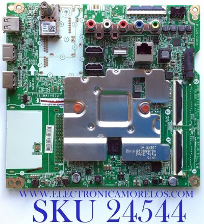 MAIN PARA SMART TV LG 4K UHD RESOLUCION (3840 x 2160) / NUMERO DE PARTE EBT66493102 / EAX69083603(1.0) / DIEBT000-0135 / RU08R2A1VL / PANEL NC650EQG-ABHH5 / MODELO 65NAN081ANA.BUSFLOR / 65NAN081ANA