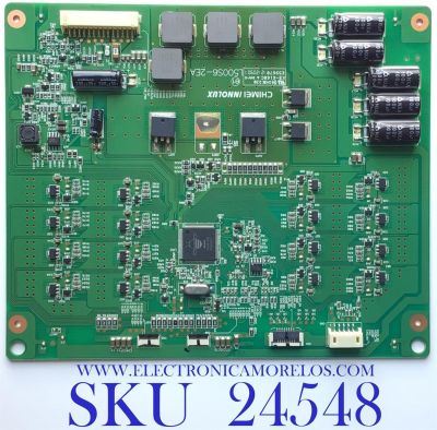 LED DRIVER PARA TV SEIKI / NÚMERO DE PARTE 27-D083802 / L500S6-2EA / L500S1-2EA-C002 / ABX301306J7002 / PANEL V500DK1-LS1 REV.C1 / MODELO SE50UY04