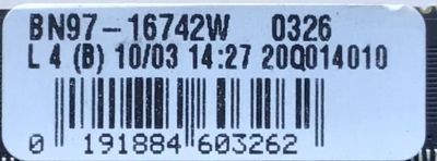 MAIN PARA TV SAMSUNG QLED 4K·UHD·HDR ((SMART TV)) / NUMERO DE PARTE BN94-15309R / BN41-02754B / BN97-16742W / BN9415309R / PANEL CY-RT043HGEV1H / DISPLAY HV430QUB-F1A / BN96-50309A / MODELO QN43LS03 / QN43LS03TAFXZA BA01 - Imagen 3