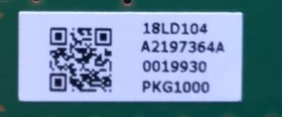 LED DRIVER PARA TV SONY / NUMERO DE PARTE A2197364A / 1-983-103-11 / A-2197-364-A / 18LD101 / 0019932 / PKG10000 / PANEL YD8S009DTU01 / MODELO XBR-65Z9F / XBR65Z9F - Imagen 2