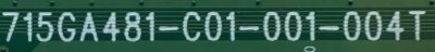 MAIN FUENTE PARA SMART TV VIZIO  / NUMERO DE PARTE XJCB02K029 / 715GA481-C01-001-004T / (X)XJCB02K029020X / PFJ8KKA7L / 4842909 / PANEL TPT240B2-0LV1D.Q / DISPLAY CC240LV1D VER.01 / MODELO D24F-G1 LTMDQLPW / D24F-G1 LTMDQLQW - Imagen 2
