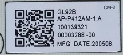 FUENTE DE PODER PARA TV SONY / NUMERO DE PARTE 1-001-393-21 / AP-P412AM-1 / 100139321 / 2955070301 / AP-P412AM-1 A / PANEL YSAF075CNU01 / MODELOS KD-75X75CH / KD75X75CH / KD-75X750H / KD75X750H - Imagen 3