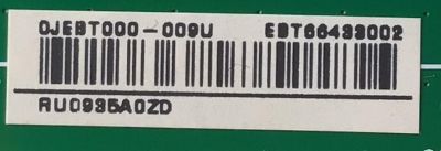 MAIN PARA TV LG 4K UHD SMART TV / NUMERO DE PARTE EBT66433002 / EAX69083603 / 66433002 / EAX69083603(1.0) / PANEL NC750DQG-ABGR3 / MODELOS 75UN6950ZUD / 75UP7070PUD / 75UN7370PUE / 75UN6950ZUD.BUSFLKR / 75UP7070PUD.BUSFLKR / 75UN7370PUE.BUSFLKR - Imagen 3
