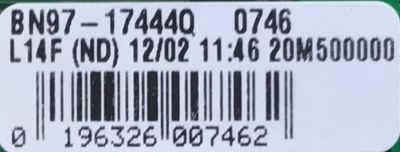 MAIN PARA TV SAMSUNG 4K UHD LED SMART TV RESOLUCIÓN 3840 X 2160 / NUMERO DE PARTE BN94-16108A / BN41-02756C / BN97-17444Q / 010227918768 / 20201203 / PANEL CY-BT075HGHV2H NW49 / MODELO UN75TU7000FXZA CA05 - Imagen 2