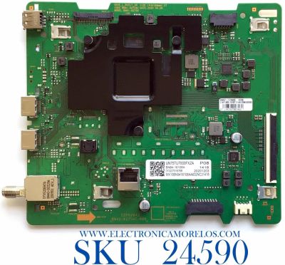 MAIN PARA TV SAMSUNG 4K UHD LED SMART TV RESOLUCIÓN 3840 X 2160 / NUMERO DE PARTE BN94-16108A / BN41-02756C / BN97-17444Q / 010227918768 / 20201203 / PANEL CY-BT075HGHV2H NW49 / MODELO UN75TU7000FXZA CA05