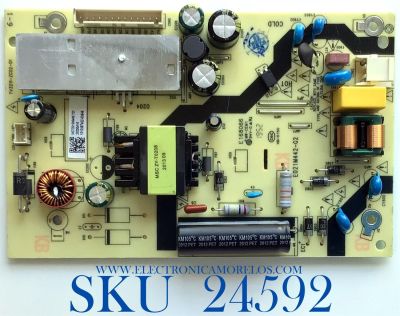 FUENTE DE PODER ORIGINAL PARA TV INSIGNIA / NUMERO DE PARTE 514C3211M07 / TV3211-ZC02-01 / E021M442-G2 / E021M442-F2 / E168066 / 303C3211063 / 303C3211063MW001 / PANEL V236BJ1-P01 / MODELOS NS-24DF310NA21 / NS-24F202NA22NS-24DF310NA21 REV.A