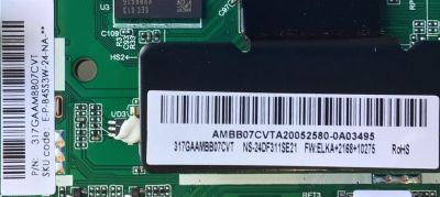 MAIN PARA TV INSIGNIA / NUMERO DE PARTE 317GAAMBB07CVT / TD.T950.67 / A20052580 / AMBB07CVTA20052580 / E254215 / E-P-B4SS3W-24-NA / E021M442-G2 / MODELO NS-24DF311SE21 - Imagen 4
