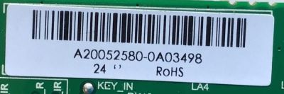 MAIN PARA TV INSIGNIA / NUMERO DE PARTE 317GAAMBB07CVT / TD.T950.67 / A20052580 / AMBB07CVTA20052580 / E254215 / E-P-B4SS3W-24-NA / E021M442-G2 / MODELO NS-24DF311SE21 - Imagen 2