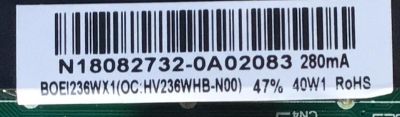 MAIN FUENTE (COMBO) PARA TV INSIGNIA / NUMERO DE PARTE 3200533977 / TP.MS3553.PA592 / N18082732 / 320045532112005 / 9EEC 20171220_103751 / E254215 / BOEI236WX1(OC:HV236WHB-N00) / MODELO NS-24D310NA19 - Imagen 4