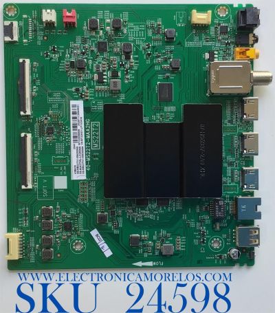 MAIN PARA TV TCL ROKU SMART TV / NUMERO DE PARTE 08-AU43TML-LC260AA / 40-MS22T2-MAA2HG / MS22T2 / V8-ST22K01-LF1V2439 / 08-MS22T01-MA200AA / 08-MS22T01-MA300AA / PANEL LVU430NDEL / DISPLAY T430QVN03.0 / MODELO 43S435 / 43S431 