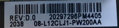 FUENTE DE PODER PARA TV TCL / NUMERO DE PARTE 08-L12CLJ1-PW200AA / 40-L12CH4-PWD1CG / E140158 / CCP-508 / PANEL LVU430NDEL AS9W00 V2 / MODELOS 43S431 / 43S433 / 43S435 / 55S434 - Imagen 3