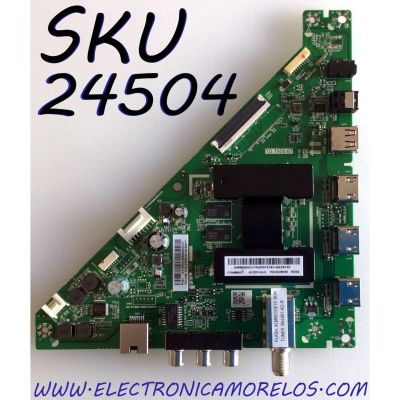 MAIN PARA TV INSIGNIA / NUMERO DE PARTE 317GAAMBB63CVT / TD.T950.67 / E-P-C3SS3W-32-NA / AMBB63CVTN20073151 / N20073151 / E254215 / DISPLAY CV320H1-F01 / MODELO NS-32DF310NA19