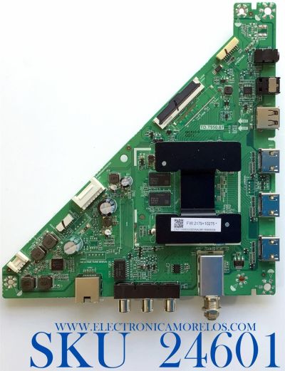 MAIN PARA TV TOSHIBA / NUMERO DE PARTE CN2T100001E / TD.T950.67 / N20041510-0A05849 / CN2T100001E00DWALMK18060800B / PANEL K320WDCRA-UA200A4 / MODELO TF-32A710U21