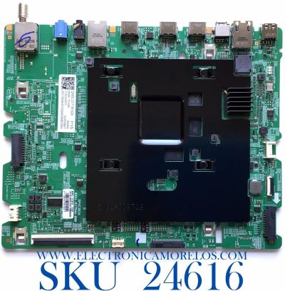 MAIN PARA SAMSUNG / TV INTELIGENTE QLED 4K CON HDR RESOLUCION (3840 x 2160) / NUMERO DE PARTE BN94-15724B / BN41-02794A / BN97-17191H / 010223449570 / 20200827 / PANEL CY-TR055FLAVVFH NW35 / MODELO QN55LST7TAFXZA AA01