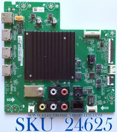 MAIN  PARA TV VIZIO 4K HDR SMART TV / NUMERO DE PARTE 6M03M0003A00R / TD.MT5691.U761 / A003100J / AP10210660 / 2C641F63DC5D / 2605K20A0 / E203640 / PANEL V650DJ4-D03 REV.C1 / DISPLAY E253117 INNOLUX / MODELO V655-H19 / V655-H19 LIAIZCNW / V655-H9 LINIZCUW