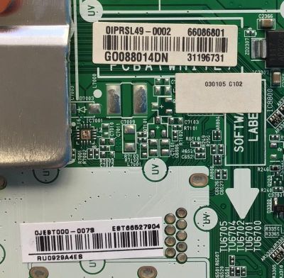 MAIN PARA TV LG UHD 4K HDR SMART TV / NUMERO DE PARTE EBT66527904 / EAX69083603 / EAX69083603(1.0) / 66086801 / 31196731 / PANEL´S NC700DQE-VSHX1 / NC700DQE-VSHX7 / MODELO 70UN7070PUA / 70UN7070PUA.AUSMLKR - Imagen 2