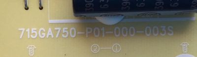 FUENTE DE PODER PARA TV VIZIO / NUMERO DE PARTE ADTVJ1811AB7 / 715GA750-P01-000-003S / (X)ADTVJ1811AB7 / VJ1811AB7 / 4851687A0108 / PANEL TPT430H3-QUBH10.K REV:SAP0H / TPT430H3-QUBH10.K REV:SA9P0Q MODELOS V435-H11 LTMUZGLW / V435-H1 LTCUZGKW - Imagen 3