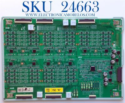 LED DRIVER PARA TV SAMSUNG QLED 8K UHD HDR SMART TV / NUMERO DE PARTE BN44-01069A / BN4401069A / L75S8SNC_THS / PANEL CY-TT075JMLV4H / MODELO QN75Q800 / QN75Q800TAFXZA / QN75Q800TAFXZA FA07