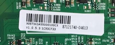 MAIN PARA TV VIZIO 4K UHD CON HDR RESOLUCION (3840 X 2160) SMART TV / NUMERO DE PARTE 905TXKSA550001 / 715GA874-M0C-B00-004G / PANEL TPT430H3-QUBH10.K REV:SA9P0Q / MODELOS V435-H1 / V435-H11 / V435-H11 LTM / V435-H11 LTM / V435-H1 LTC / V555-H1 LTC - Imagen 2