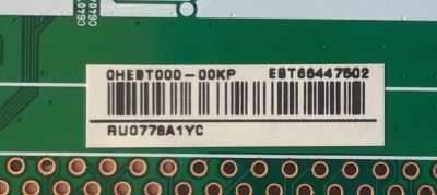 MAIN PARA SMART TV LG 4K UHD / NUMERO DE PARTE  EBT66447502 / EAX69083603(1.0) / PANEL NC550DGG-ABGP1 / DISPLAY HV550QUB-N4E / MODELOS 55UN6950ZUA / 55UN6950ZUA.BUSWLKR / 55UN6950ZUA.BUSFLKR - Imagen 3