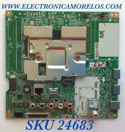MAIN PARA LG 4K UHD HDR SMART TV / NUMERO DE PARTE EBT66527906 / EAX69083603(1.0) / EAX69083603 / PANEL´S NC700DQE-VSHX7 / HC700DQN-VHXL7-21SX / DISPLAY JE695REHD07 / MODELOS 70UN6950ZUA / 70UN6950ZUA.BUSMLKR / 70UN6950ZUA.BUSMLJR