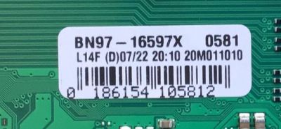 MAIN PARA TV SAMSUNG 4K UHD·HDR SMART TV / NUMERO DE PARTE BN94-15785U / BN41-02756B / BN97-16597X / BN9415785U / PANEL CY-RT043HGHV4H / MODELO QN43Q60 / QN43Q60TAFXZA CD02 - Imagen 3