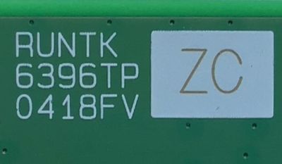 T-CON PARA TV JVC / NUMERO DE PARTE RUNTK6396TPZC / 1P-118BC00-4010 / RUNTK0418FV / RUNTK6396 / PANEL JE695R3HB9L / MODELOS LT-70MAW795 / E4AA70R / 100012588 ((70 PULGADAS)) / 100068378 ((70 PULGADAS)) - Imagen 2