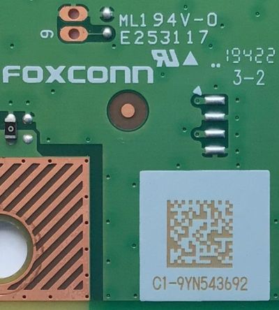 T-CON PARA TV JVC / NUMERO DE PARTE RUNTK6396TPZC / 1P-118BC00-4010 / RUNTK0418FV / RUNTK6396 / PANEL JE695R3HB9L / MODELOS LT-70MAW795 / E4AA70R / 100012588 ((70 PULGADAS)) / 100068378 ((70 PULGADAS)) - Imagen 3