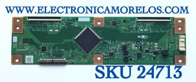 T-CON PARA TV JVC / NUMERO DE PARTE RUNTK6396TPZC / 1P-118BC00-4010 / RUNTK0418FV / RUNTK6396 / PANEL JE695R3HB9L / MODELOS LT-70MAW795 / E4AA70R / 100012588 ((70 PULGADAS)) / 100068378 ((70 PULGADAS))