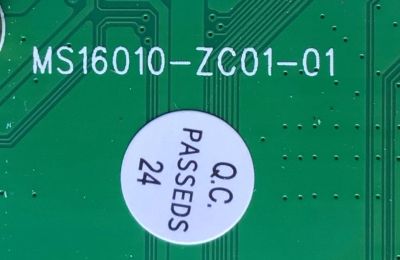 MAIN PARA TV ONN·ROKU TV 4K UHD HDR SMART TV (70) / NUMERO DE PARTE MS16010-ZC01-01 / 2E01413C0 / 515C16010M08 / KB6160A / E503744 / PANEL JE695R3HB9L / MODELO 100012588 / ((NOTA IMPORTANTE:CHECAR QUE EL PANEL Y MODELO CORRESPONDA CON SU TELEVISION)) - Imagen 2