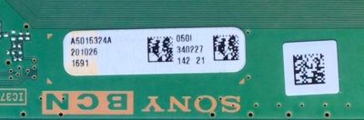 MAIN PARA TV SONY 4K·UHD·HDR / NUMERO DE PARTE A5015324A 050 / 1-002-850-11 / (100284911) / 100285011 / A-5015-324-A 054 / PANEL'S YS9F043HNG01 / YS9F043HNO01 / DISPLAYN LC430EQY(SM)(A2) / MODELO XBR-43X800H / XBR43X800H - Imagen 4