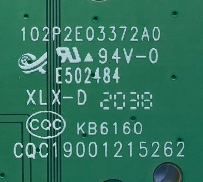 T-CON PARA TV ONN·ROKU TV 4K SMART TV (50) / NUMERO DE PARTE CQC19001215262 / CCPD_96PIN_C0F_UHD_MU / 513C4952M01 / CQC19001215262 / CCPD_96PIN_COF_UHD_MU / 102P2E3372A0 / 2E03333A0 / PANEL CC500PV3D / 100012585 / (CHECAR EL PANEL Y MODELO CON SU TV) - Imagen 2