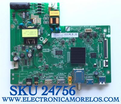 MAIN FUENTE (COMBO) PARA TV TCL 4K UHD HDR RESOLUCION (1280×720) SMART TV / NUMERO DE PARTE 08-CM32TML-LC206AA / 40-MS14X1-MPB2HG / 08-MST1420-MA200AA / 08-MST1420-MA300AA / PANEL LVW320NDEL / DISPLAY V320BJ8-Q01 / MODELO 32S331