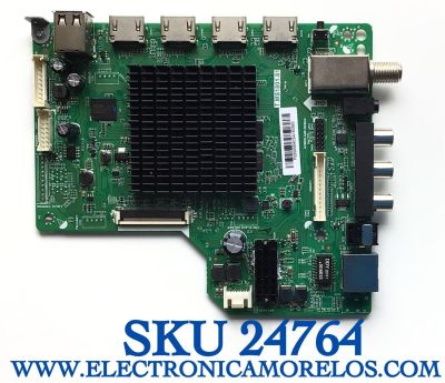 MAIN PARA TV ONN·ROKU TV 4K UHD HDR SMART TV (70) / NUMERO DE PARTE 515Y18010M02 / T.MS1801.81 / 536D7006PU1A / PANEL JE695R3HB9L / MODELO 100012588 / ((NOTA IMPORTANTE:CHECAR QUE EL PANEL Y MODELO CORRESPONDA CON SU TELEVISION))