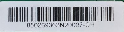 MAIN PARA SMART TV ELEMENT 4K UHD ROKU TV CON HDR RESOLUCION (3840x2160) / NUMERO DE PARTE U20031021 / T.MS1801.81 / CH_C.RK.M1801-UC / U20031021-0A00401 / 850269363N20007-CH / D49E3BDFE140 / PANEL C500Y19-5C  / MODELO E4AA50R - Imagen 2
