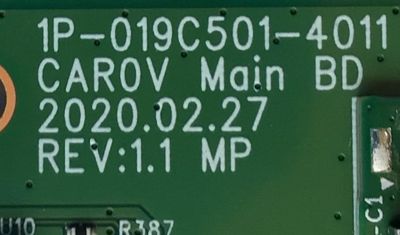 MAIN PARA TV VIZIO NUMERO DE PARTE 0160CAP0M100 / 1P-019C501-4011 / CAR0V / 200720 / 333653 / PANEL SD600DUA-5 / MODELO V605-H3 LFTRA3 - Imagen 3