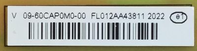FUENTE PARA TV VIZIO NUMERO DE PARTE 09-60CAP0M0-00 / 1P-1198X01-1010 / 4T-C60BK2UD / FL012AA43811 2022 / PANEL SD600DUA-5 / MODELO V605-H3 LFTRA3 - Imagen 3