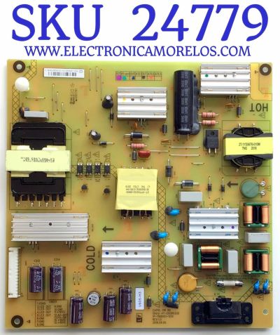 FUENTE PARA TV VIZIO NUMERO DE PARTE 09-60CAP0M0-00 / 1P-1198X01-1010 / 4T-C60BK2UD / FL012AA43811 2022 / PANEL SD600DUA-5 / MODELO V605-H3 LFTRA3