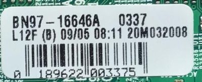 MAIN PARA TV SAMSUNG QLED 4K·UHD·HDR SMART TV / NUMERO DE PARTE BN94-15900W / BN41-02749A / BN97-16646A / BN41-02749A-000 / BN9415900W / PANEL CY-TT065FLAV5H / MODELO QN65Q90 / QN65Q90TAFXZA AB04 - Imagen 2